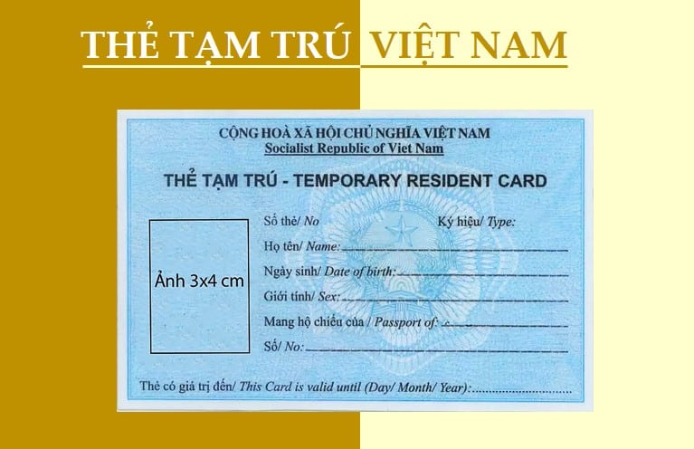 Thẻ tạm trú cho người nước ngoài