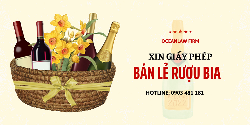xin giấy phép bán lẻ rượu bia